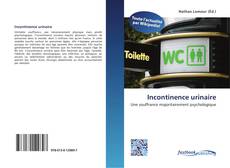Couverture de Incontinence urinaire
