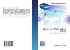 Buchcover von Censure de l'Internet en Chine