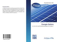 Bookcover of Energie Solaire