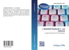 Buchcover von « Hewlett Packard » : La relance