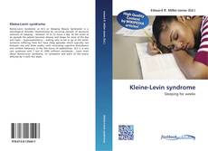 Bookcover of Kleine-Levin syndrome