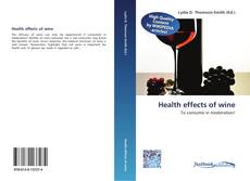 Bookcover of Health effects of wine