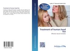 Buchcover von Treatment of human head lice