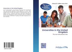 Buchcover von Universities in the United Kingdom