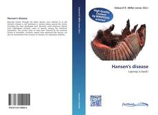 Bookcover of Hansen's disease