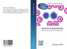 Buchcover von Anemia of prematurity