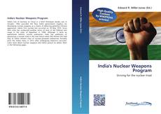 Bookcover of India's Nuclear Weapons Program