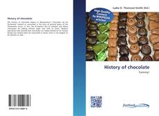 Buchcover von History of chocolate