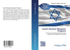 Bookcover of Israel's Nuclear Weapons Program