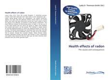 Buchcover von Health effects of radon