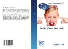 Buchcover von Health effects from noise