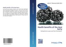 Buchcover von Health benefits of the Açaí berry