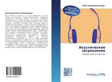 Buchcover von Акустическое загрязнение