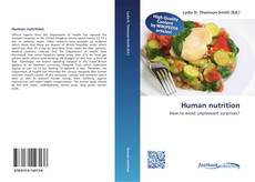 Bookcover of Human nutrition