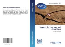 Buchcover von Impact du changement climatique