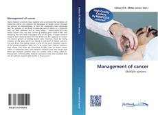 Bookcover of Management of cancer