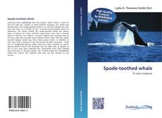 Buchcover von Spade-toothed whale