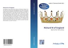 Bookcover of Richard III of England