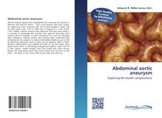 Buchcover von Abdominal aortic aneurysm