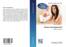 Bookcover of Stress management