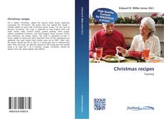 Capa do livro de Christmas recipes 