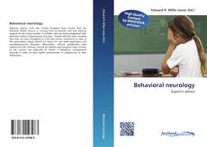 Capa do livro de Behavioral neurology 