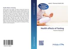 Bookcover of Health effects of fasting