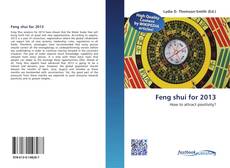 Bookcover of Feng shui for 2013