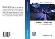 Bookcover of Japanese car industry