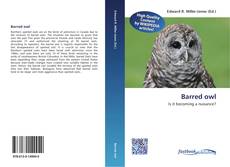 Portada del libro de Barred owl