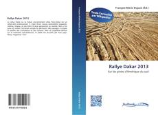 Buchcover von Rallye Dakar 2013