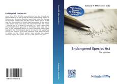Bookcover of Endangered Species Act