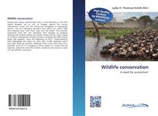 Bookcover of Wildlife conservation