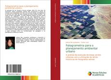 Bookcover of Fotogrametria para o planejamento ambiental urbano