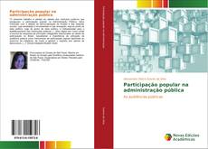 Capa do livro de Participação popular na administração pública 