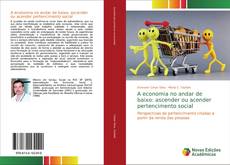 Обложка A economia no andar de baixo: ascender ou acender pertencimento social