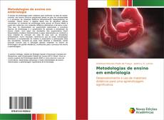 Обложка Metodologias de ensino em embriologia