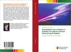 Capa do livro de Estratégias de cortesia e polidez no gênero fórum educacional digital 