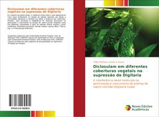Обложка Diclosulam em diferentes coberturas vegetais na supressão de Digitaria