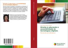 Buchcover von Direito à educação e acessibilidade às tecnologias digitais
