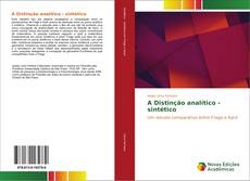 Buchcover von A Distinção analítico - sintético
