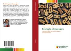 Ontologia e Linguagem kitap kapağı