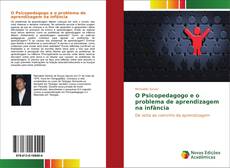 O Psicopedagogo e o problema de aprendizagem na infância kitap kapağı