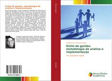Estilo de gestão: metodologia de análise e implementação kitap kapağı