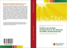 Copertina di Análise da Gestão Institucional e da Atuação de ONGs Ambientalistas