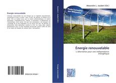 Capa do livro de Énergie renouvelable 