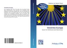 Portada del libro de Vereintes Europa