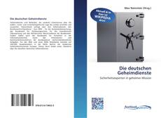 Portada del libro de Die deutschen Geheimdienste