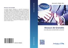 Discours de Grenoble kitap kapağı