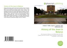 Capa do livro de History of the Jews in Belarus 